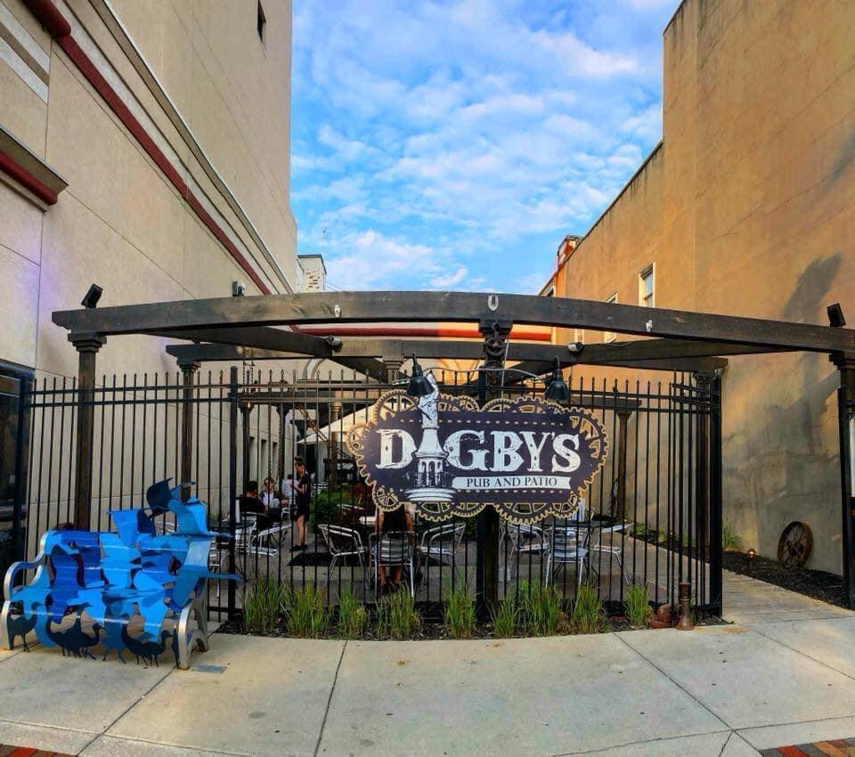 Downtown Lafayette Patio Dining at Digby's